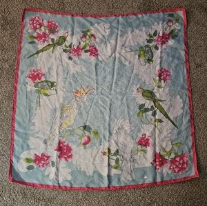 Vintage Yves Delorme Silk Scarf Paris